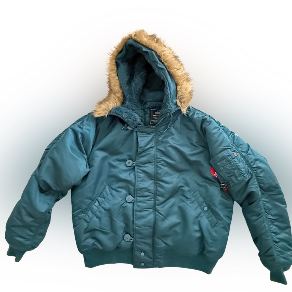 Alpha Industries N-2B
Flight Jacket Parka Faux
Fur Hood 3XL